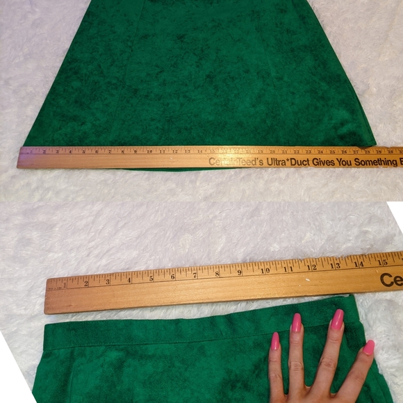 Clarissa Alexandria, VA. Ultrasuede brand fabric 2pc set outfit - Picture 4 of 16